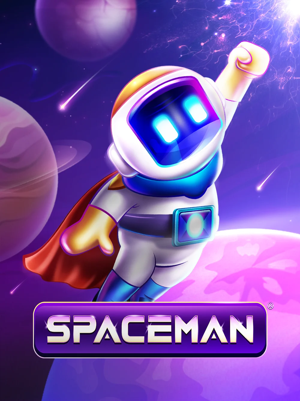 Juego espacial con estilo instant win y apuestas rápidas.
